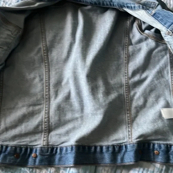 lucky brand denim jacket - Picture 2 of 4